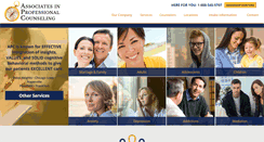 Desktop Screenshot of counselingandcoaching-apc.com